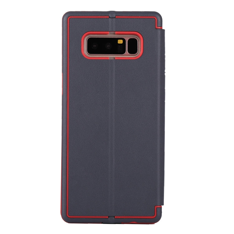 For Galaxy Note 8 Ultra-thin Magnetic Horizontal Flip Shockproof Protective Leather Case with Holder & Card Slot