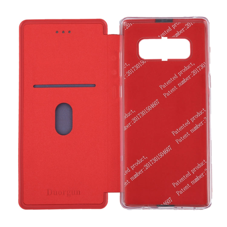For Galaxy Note 8 Ultra-thin Magnetic Horizontal Flip Shockproof Protective Leather Case with Holder & Card Slot