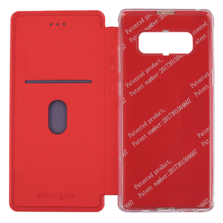 For Galaxy Note 8 Ultra-thin Magnetic Horizontal Flip Shockproof Protective Leather Case with Holder & Card Slot