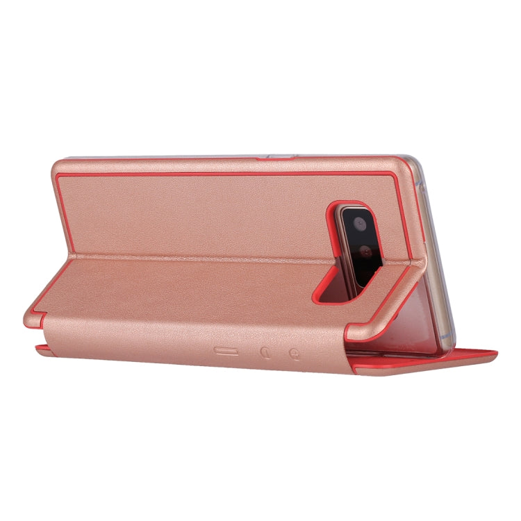 For Galaxy Note 8 Ultra-thin Magnetic Horizontal Flip Shockproof Protective Leather Case with Holder & Card Slot