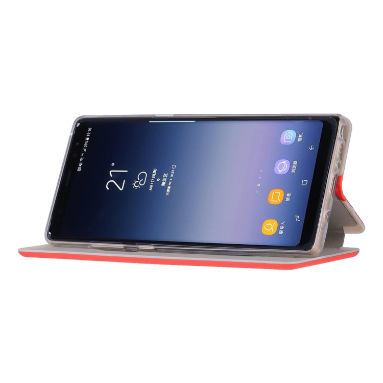 For Galaxy Note 8 Ultra-thin Magnetic Horizontal Flip Shockproof Protective Leather Case with Holder & Card Slot