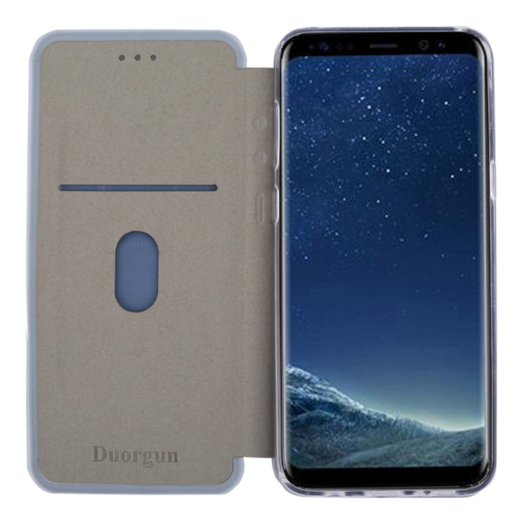 For Galaxy S8 Ultra-thin Magnetic Horizontal Flip Shockproof Protective Leather Case with Holder & Card Slot