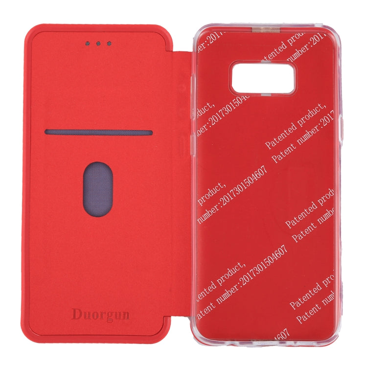 For Galaxy S8 Ultra-thin Magnetic Horizontal Flip Shockproof Protective Leather Case with Holder & Card Slot
