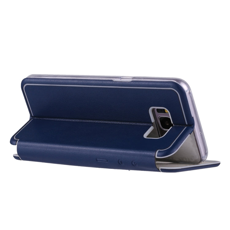 For Galaxy S8 + / G955 Ultra-thin Magnetic Horizontal Flip Shockproof Protective Leather Case with Holder & Card Slot