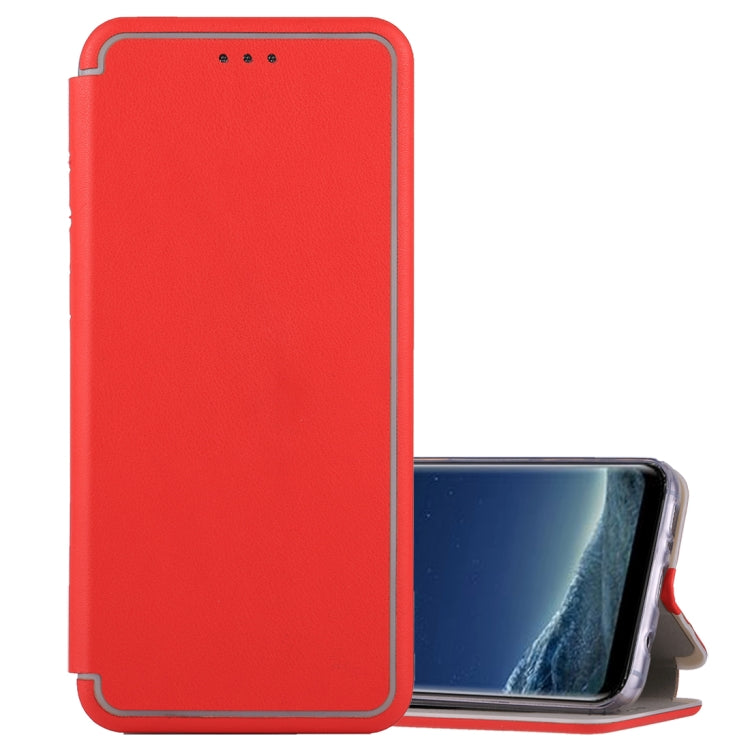 For Galaxy S8 + / G955 Ultra-thin Magnetic Horizontal Flip Shockproof Protective Leather Case with Holder & Card Slot