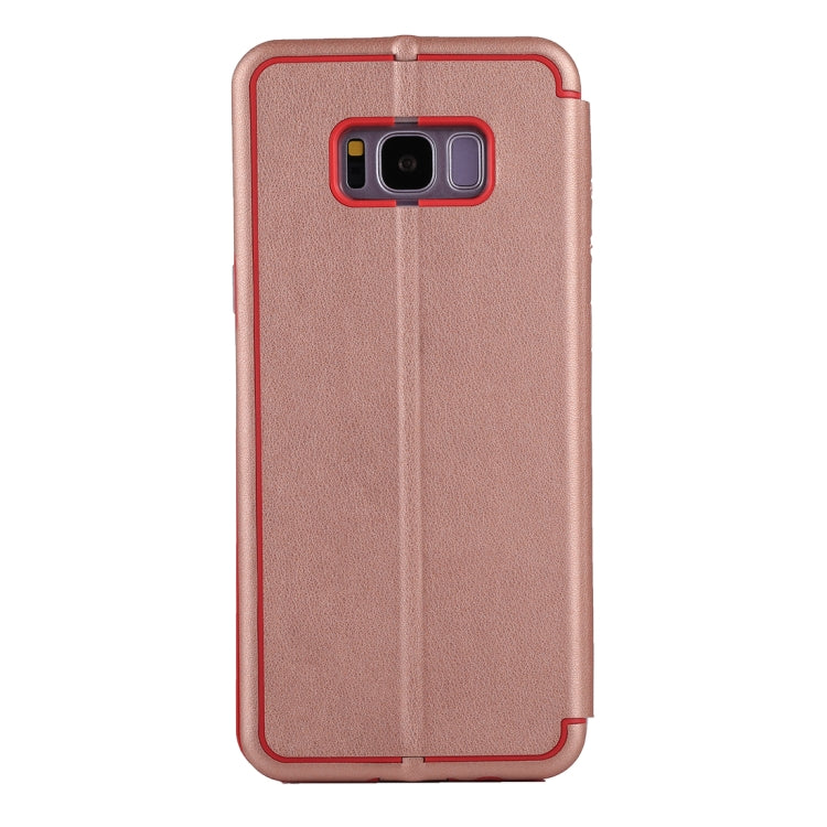 For Galaxy S8 + / G955 Ultra-thin Magnetic Horizontal Flip Shockproof Protective Leather Case with Holder & Card Slot