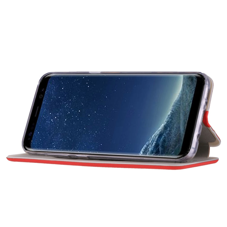 For Galaxy S8 + / G955 Ultra-thin Magnetic Horizontal Flip Shockproof Protective Leather Case with Holder & Card Slot