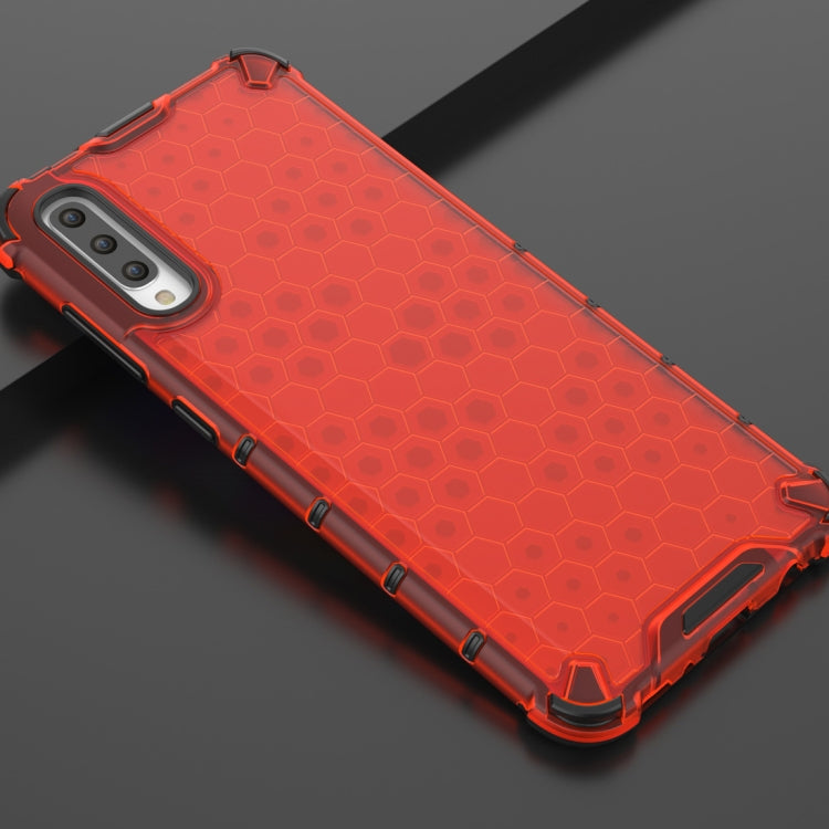 Shockproof Honeycomb PC + TPU Case for Galaxy A70