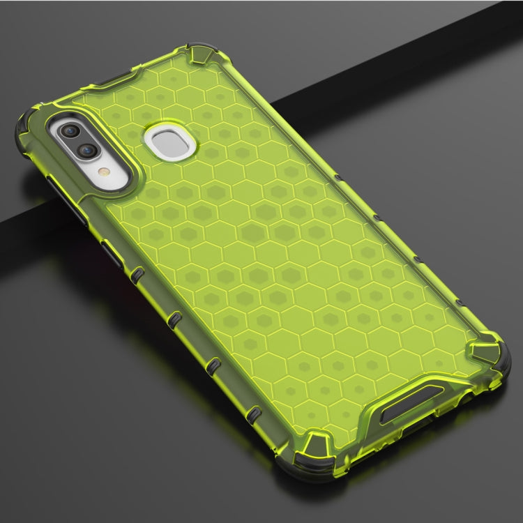 Shockproof Honeycomb PC + TPU Case for Galaxy A30