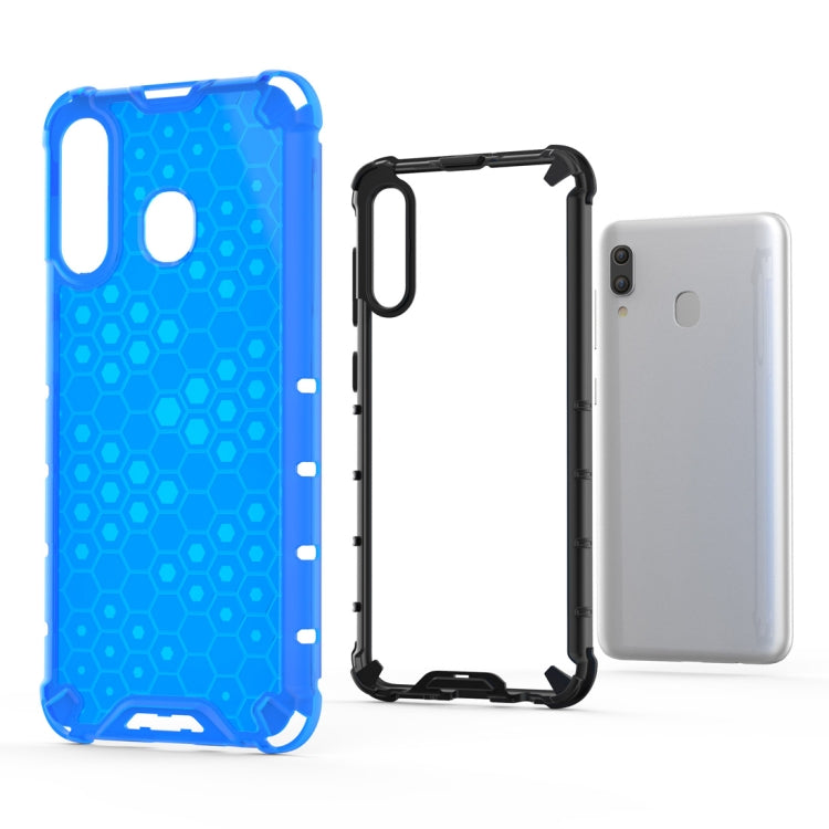 Shockproof Honeycomb PC + TPU Case for Galaxy A30