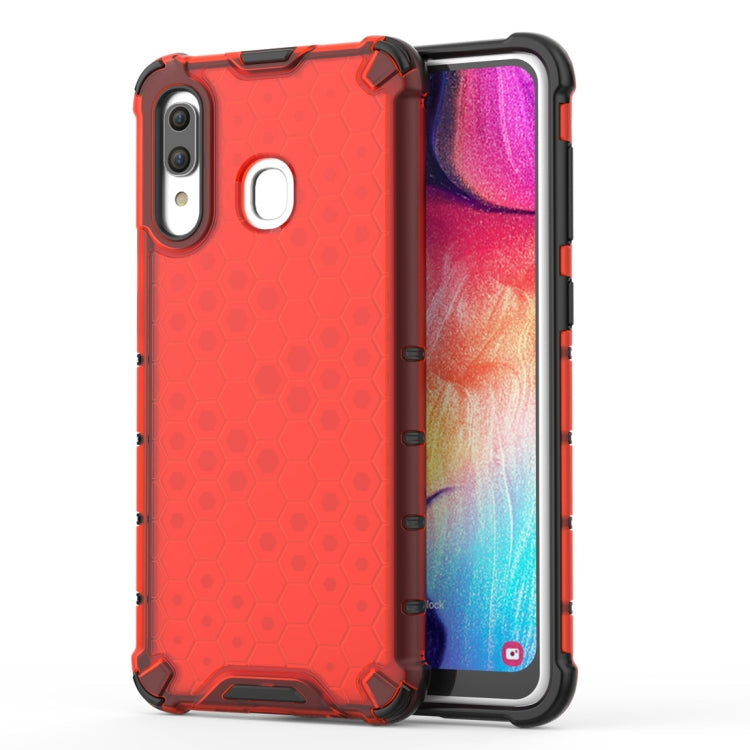 Shockproof Honeycomb PC + TPU Case for Galaxy A30