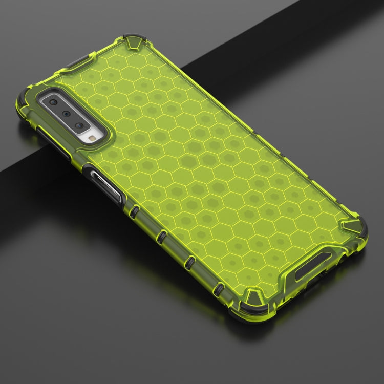 Shockproof Honeycomb PC + TPU Case for Galaxy A7 (2018)