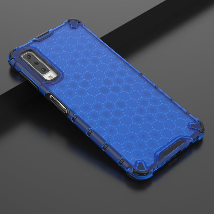 Shockproof Honeycomb PC + TPU Case for Galaxy A7 (2018)