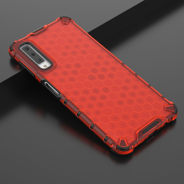 Shockproof Honeycomb PC + TPU Case for Galaxy A7 (2018)