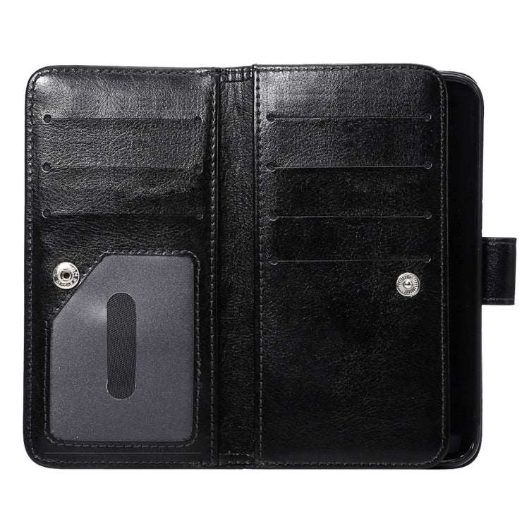 2 in 1 For Galaxy S7 / G930 Separable Crazy Horse Texture Horizontal Flip Leather Case + Back Cover with 7 Card Slots & Wallet & Lanyard