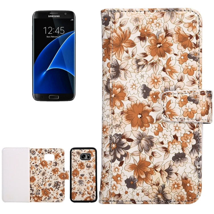2 in 1 For Galaxy S7 Edge / G935 Separable Crazy Horse Texture Horizontal Flip Leather Case + Back Cover with 9 Card Slots & Wallet & Lanyard