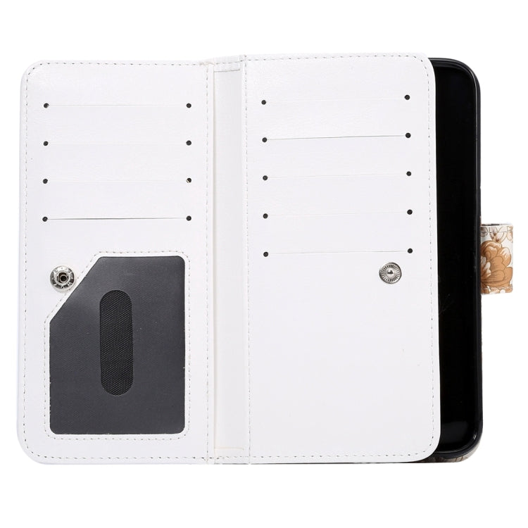 2 in 1 For Galaxy S7 Edge / G935 Separable Crazy Horse Texture Horizontal Flip Leather Case + Back Cover with 9 Card Slots & Wallet & Lanyard