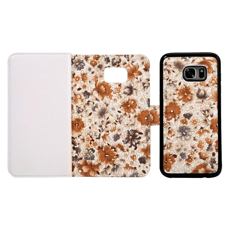 2 in 1 For Galaxy S7 Edge / G935 Separable Crazy Horse Texture Horizontal Flip Leather Case + Back Cover with 9 Card Slots & Wallet & Lanyard