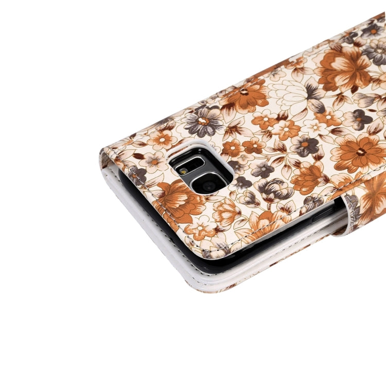 2 in 1 For Galaxy S7 Edge / G935 Separable Crazy Horse Texture Horizontal Flip Leather Case + Back Cover with 9 Card Slots & Wallet & Lanyard