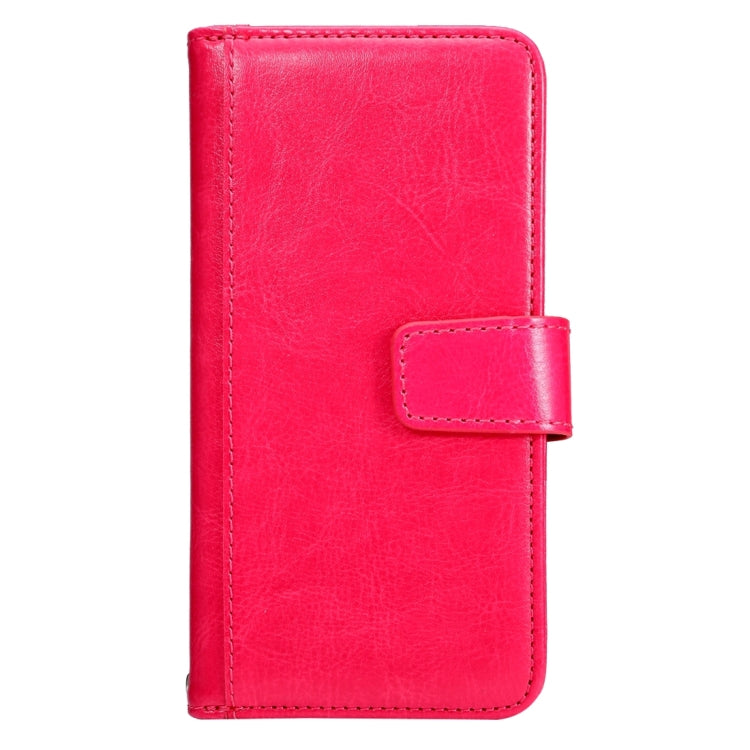 2 in 1 For Galaxy S7 Edge / G935 Separable Crazy Horse Texture Horizontal Flip Leather Case + Back Cover with 9 Card Slots & Wallet & Lanyard