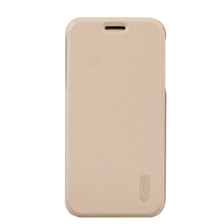 Lenuo for Galaxy J3 (2017) (EU Version) PU+PC Litchi Texture Horizontal Flip Leather Case with Card Slots