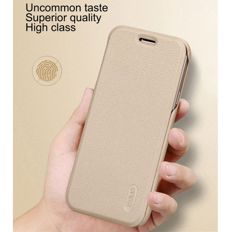 Lenuo for Galaxy J5 (2017) (EU Version) / J5 Pro PU+PC Litchi Texture Horizontal Flip Leather Case with Card Slots