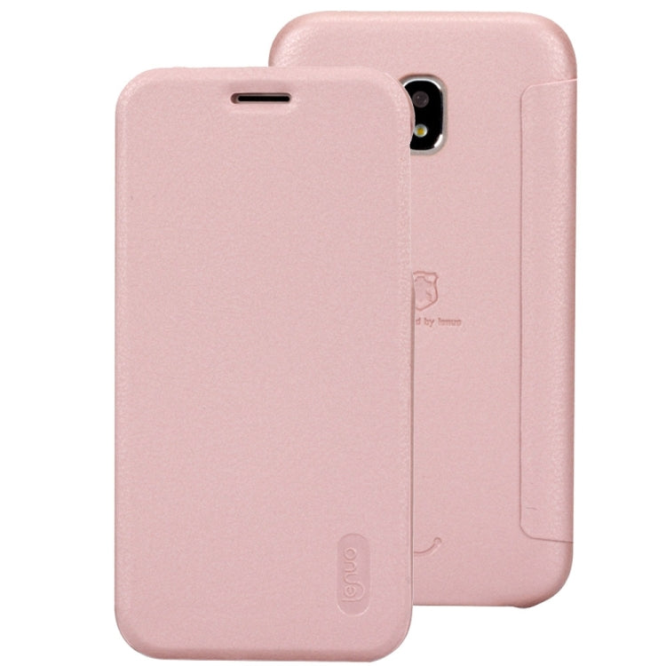 Lenuo for Galaxy J7 (2017) (EU Version) PU+PC Litchi Texture Horizontal Flip Leather Case with Card Slots