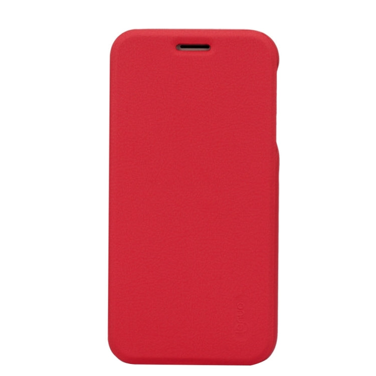 Lenuo for Galaxy J7 (2017) (EU Version) PU+PC Litchi Texture Horizontal Flip Leather Case with Card Slots