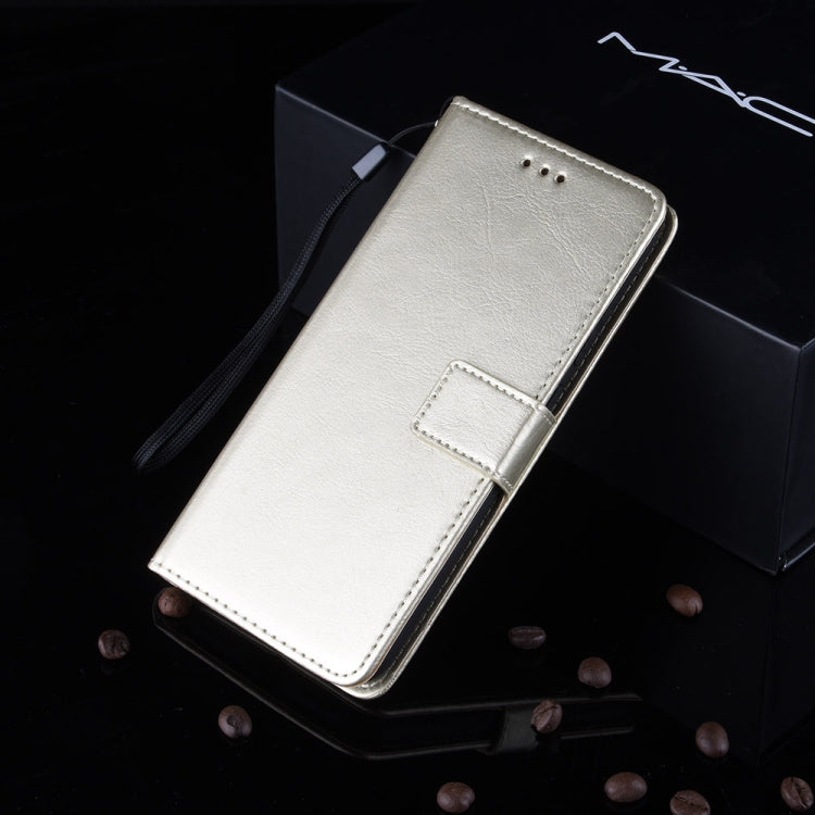 Crazy Horse Texture Horizontal Flip Leather Case for Galaxy M20, with Holder & Card Slots & Wallet