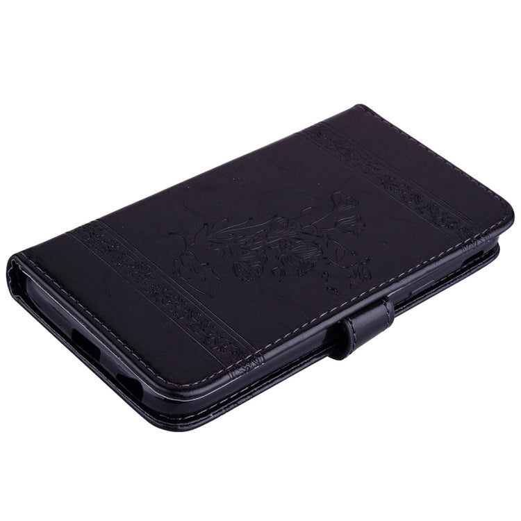 For Galaxy S9+ Vintage Oil Wax Texture Embossed Horizontal Flip Leather Case with Holder & Card Slots & Wallet & Photo Frame & Lanyard