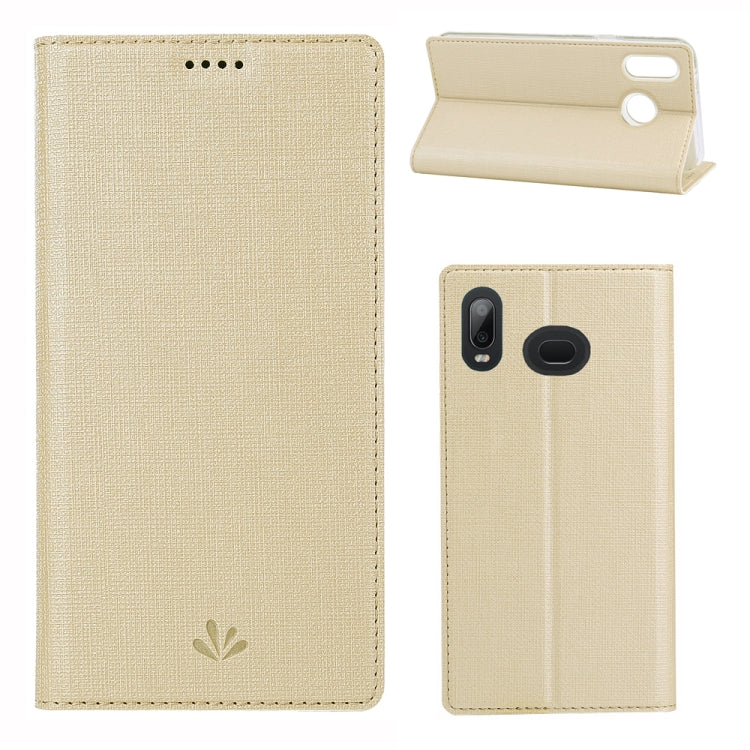 ViLi DMX Multifunctional Horizontal Flip Leather Case for Galaxy A6s, with Card Slot & Holder
