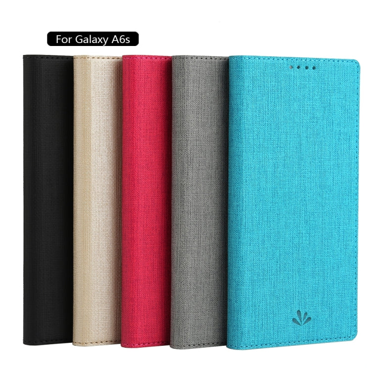 ViLi DMX Multifunctional Horizontal Flip Leather Case for Galaxy A6s, with Card Slot & Holder