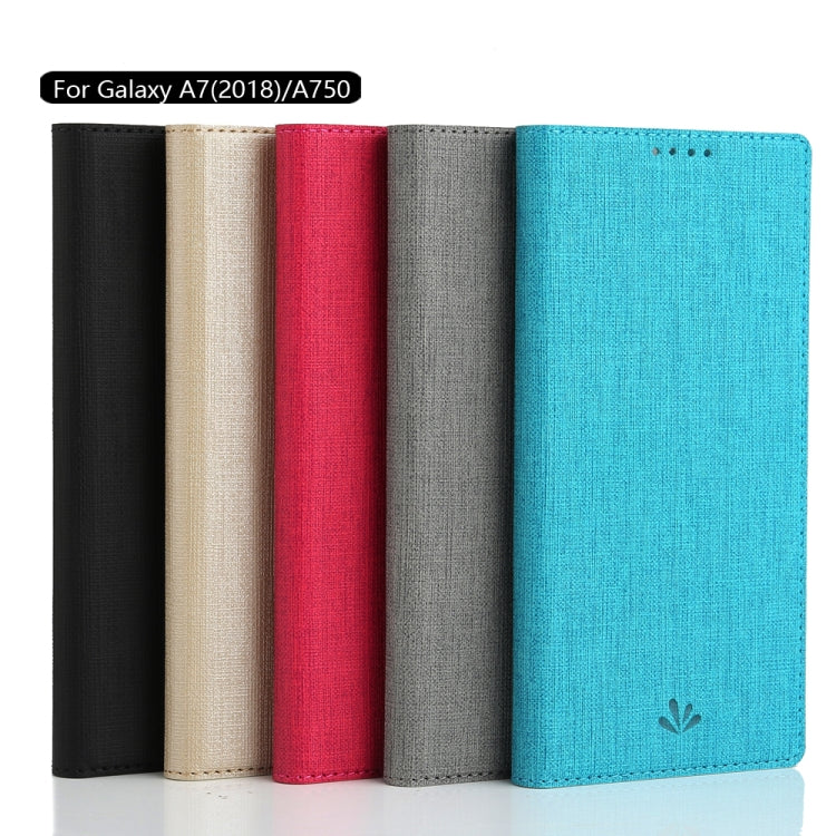ViLi DMX Multifunctional Horizontal Flip Leather Case for Galaxy A7(2018) / A750, with Card Slot & Holder