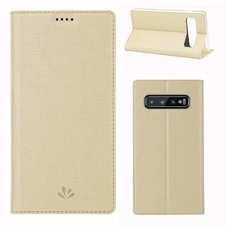ViLi DMX Multifunctional Horizontal Flip Leather Case for Galaxy S10, with Card Slot & Holder
