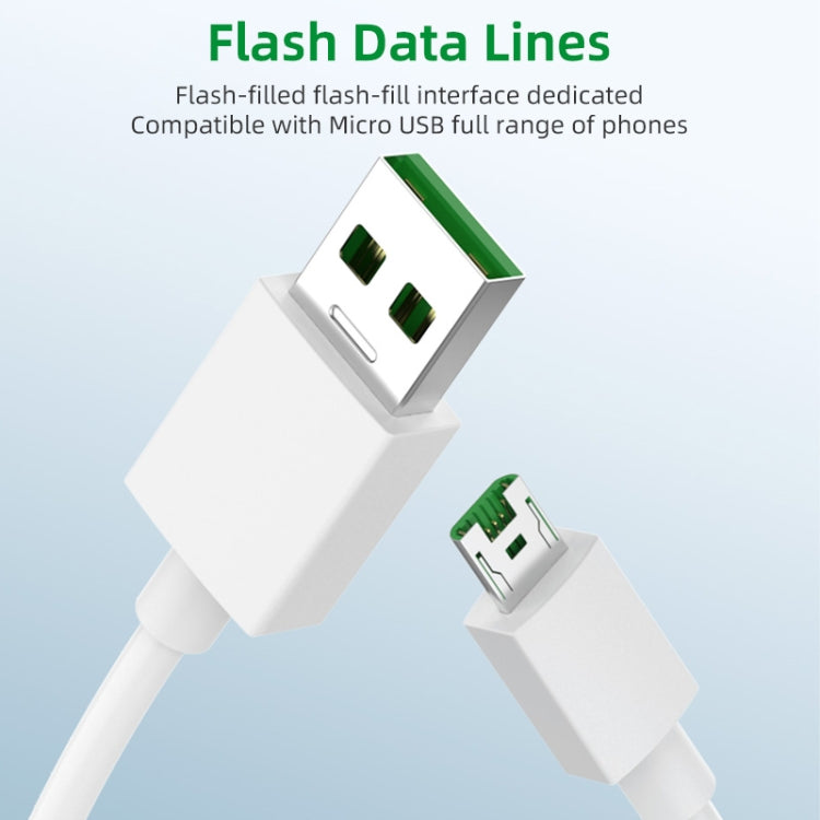 4A USB to Micro USB Flash Charging Cable, Cable Length: 1m