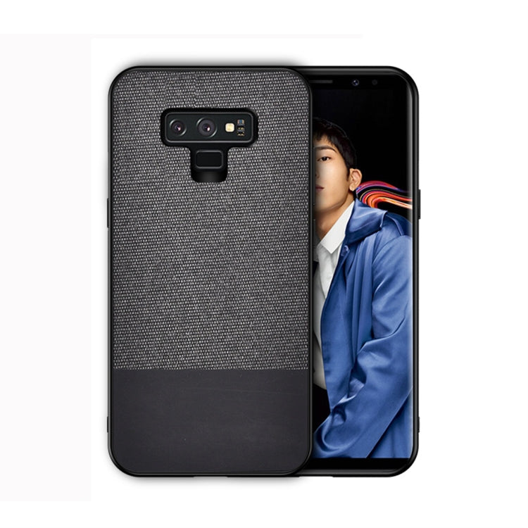 Shockproof Splicing PU + Cloth Protective Case for Galaxy Note 9