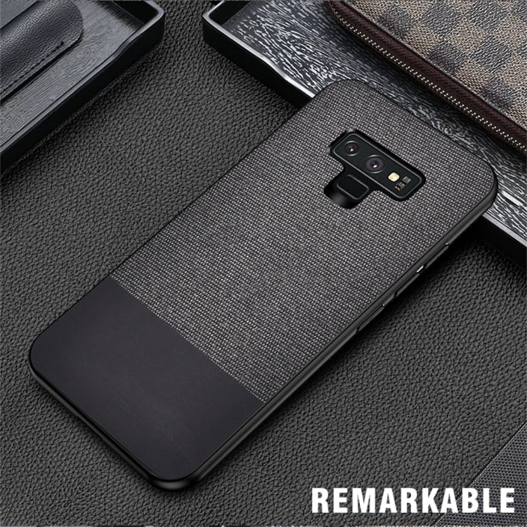 Shockproof Splicing PU + Cloth Protective Case for Galaxy Note 9