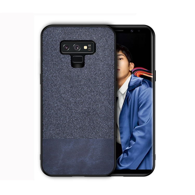 Shockproof Splicing PU + Cloth Protective Case for Galaxy Note 9