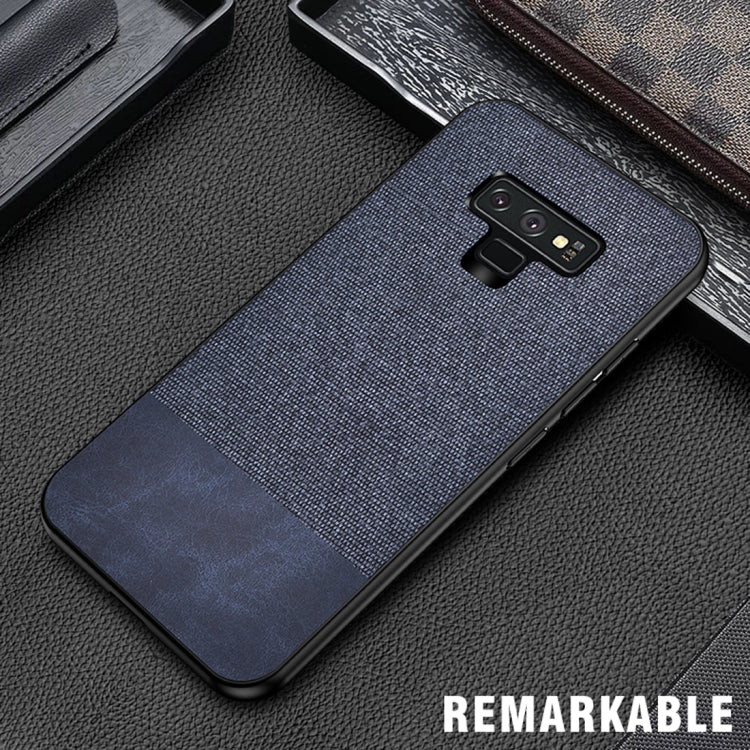 Shockproof Splicing PU + Cloth Protective Case for Galaxy Note 9