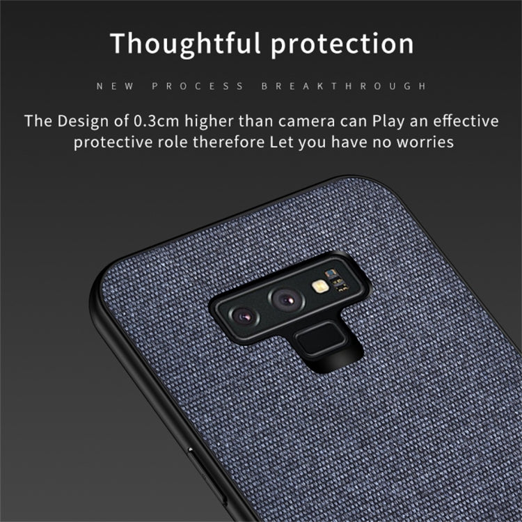 Shockproof Splicing PU + Cloth Protective Case for Galaxy Note 9