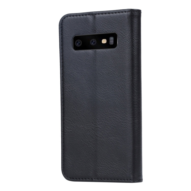 Knead Skin Texture Horizontal Flip Leather Case for Galaxy S10e, with Photo Frame & Holder & Card Slots & Wallet