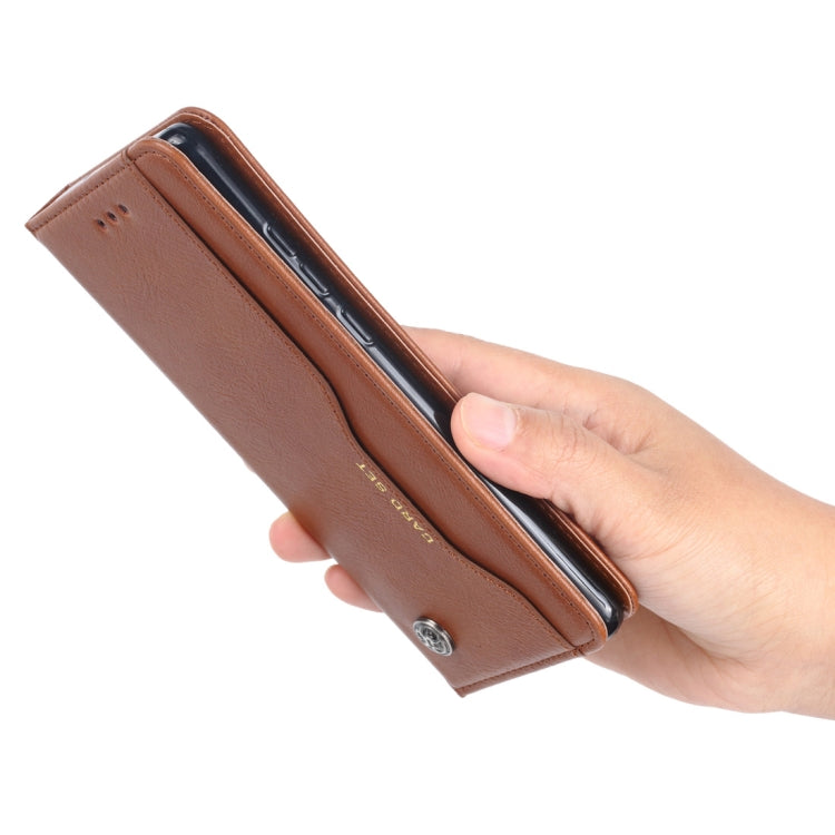 Knead Skin Texture Horizontal Flip Leather Case for Galaxy S10e, with Photo Frame & Holder & Card Slots & Wallet