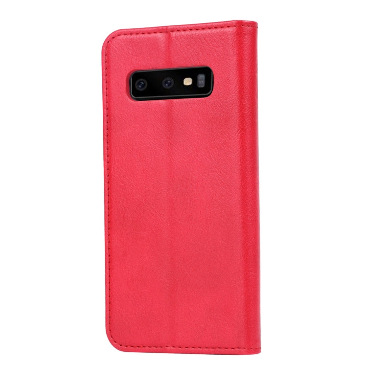 Knead Skin Texture Horizontal Flip Leather Case for Galaxy S10e, with Photo Frame & Holder & Card Slots & Wallet