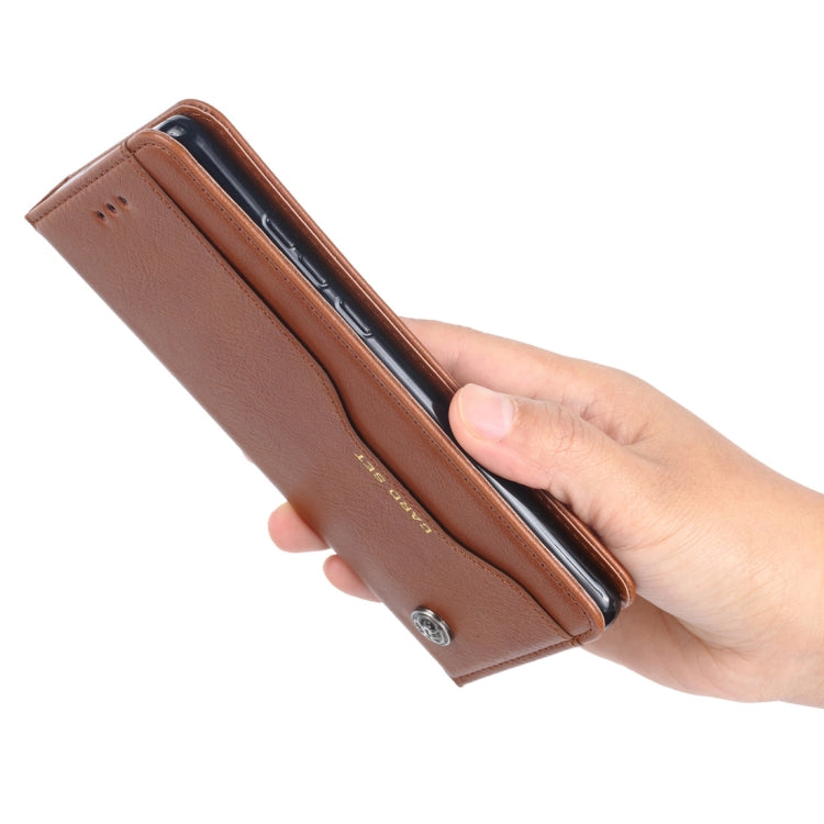 Knead Skin Texture Horizontal Flip Leather Case for Galaxy S10+, with Photo Frame & Holder & Card Slots & Wallet