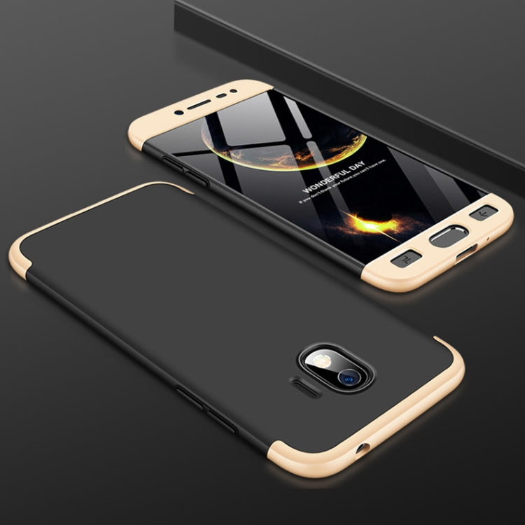 GKK Three Stage Splicing Full Coverage PC Case for Galaxy J2 Pro (2018)
