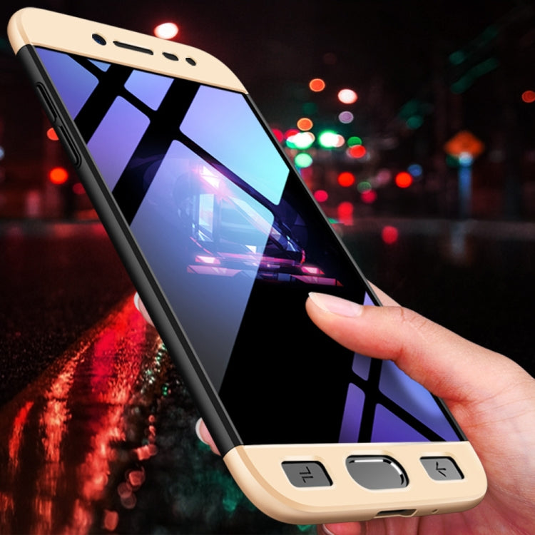 GKK Three Stage Splicing Full Coverage PC Case for Galaxy J2 Pro (2018)