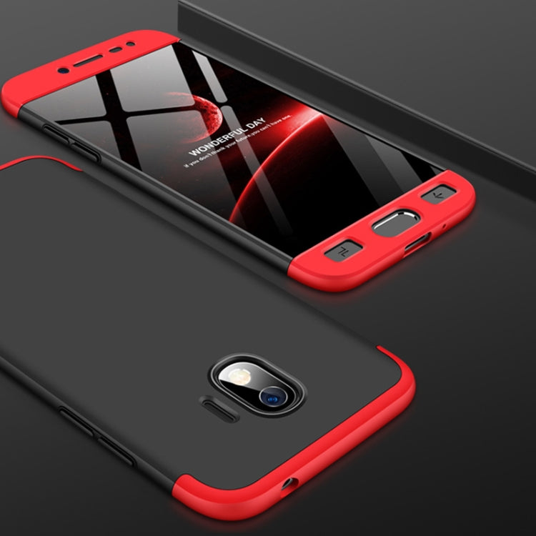 GKK Three Stage Splicing Full Coverage PC Case for Galaxy J2 Pro (2018)
