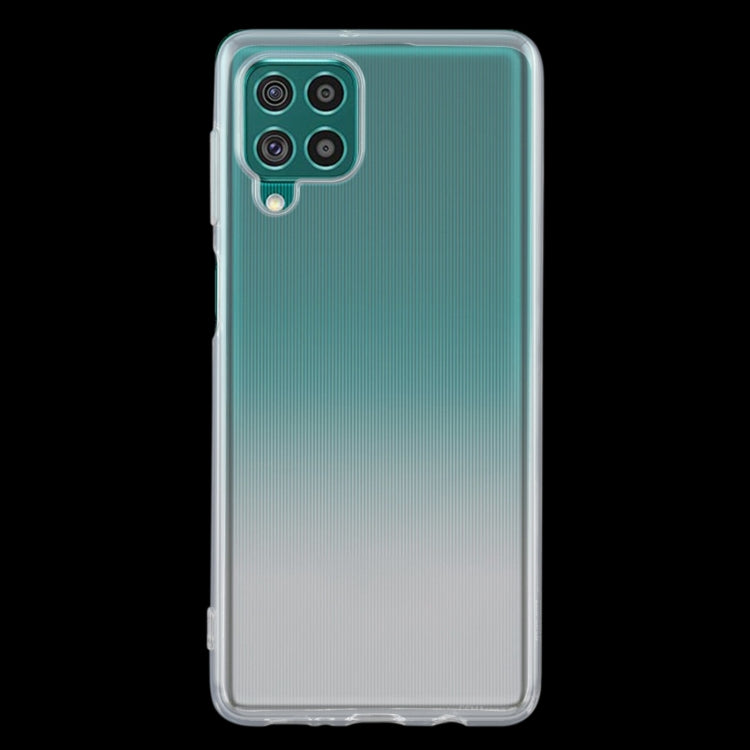 For Samsung Galaxy F62 0.75mm Ultra-thin Transparent TPU Soft Protective Case (Transparent)