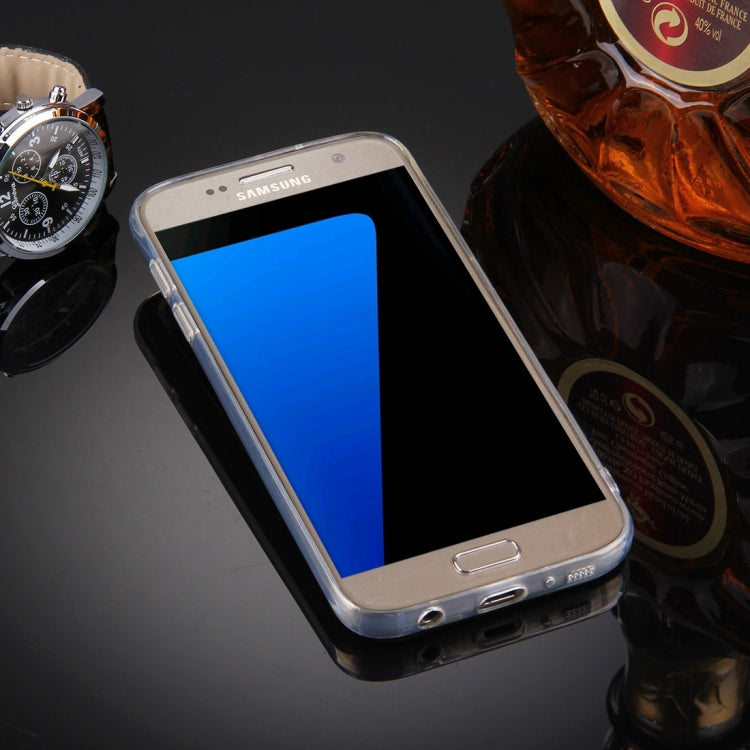 For Galaxy S6 / G920 Diamond Encrusted Electroplating Mirror Protective Cover Case with Hidden Ring Holder