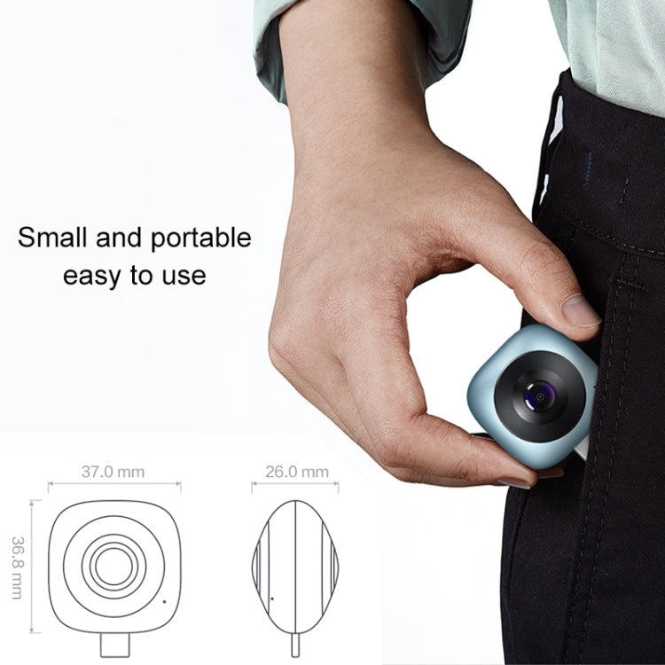 Huawei 210 Degree Wide Angle Dual 13 Megapixel Lens Panoramic Camera, Support 360 Degree Photo / Video, Asteroid / Crystal Ball / Fish Eye Effect, Social Sharing, Animation Production, VR Browsing